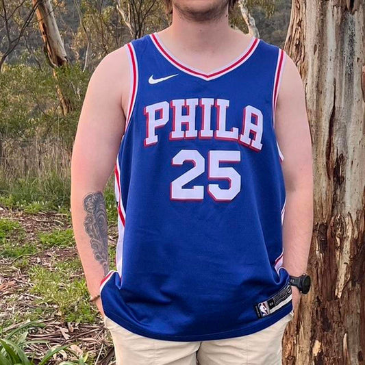 2016-22 nike ben simmons philadelphia 76ers jersey