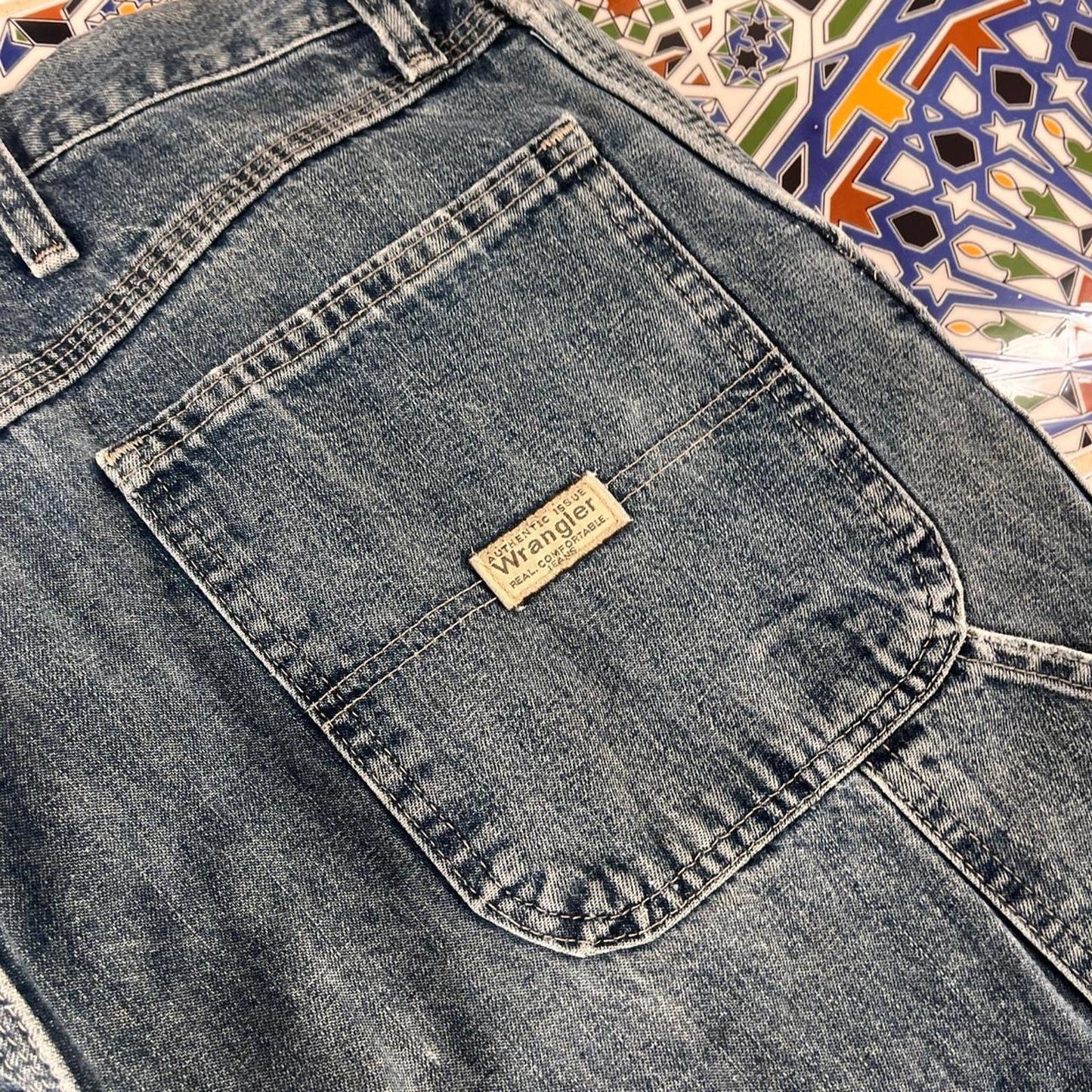 Wrangler denim carpenter shorts