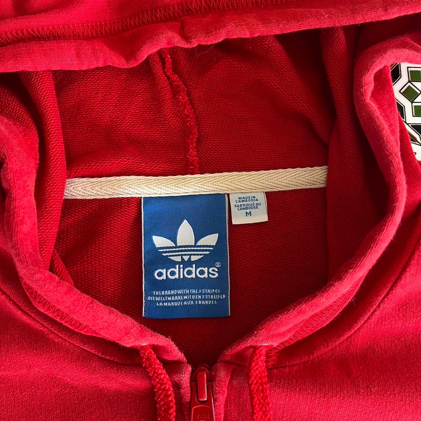 adidas zip up hoodie