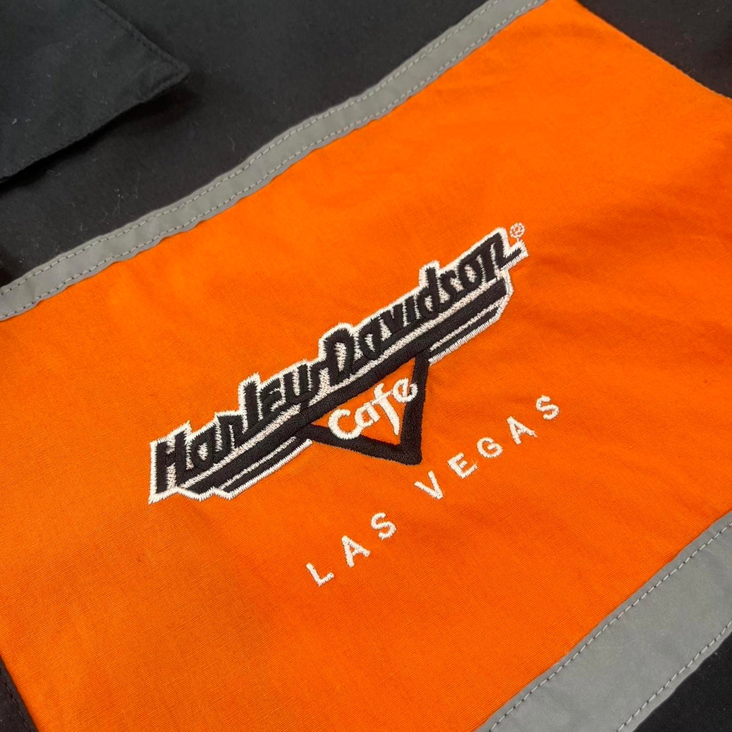 Harley davidson short sleeved button up shirt