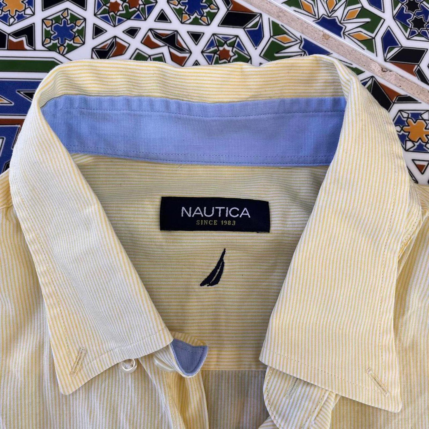 nautica button up shirt