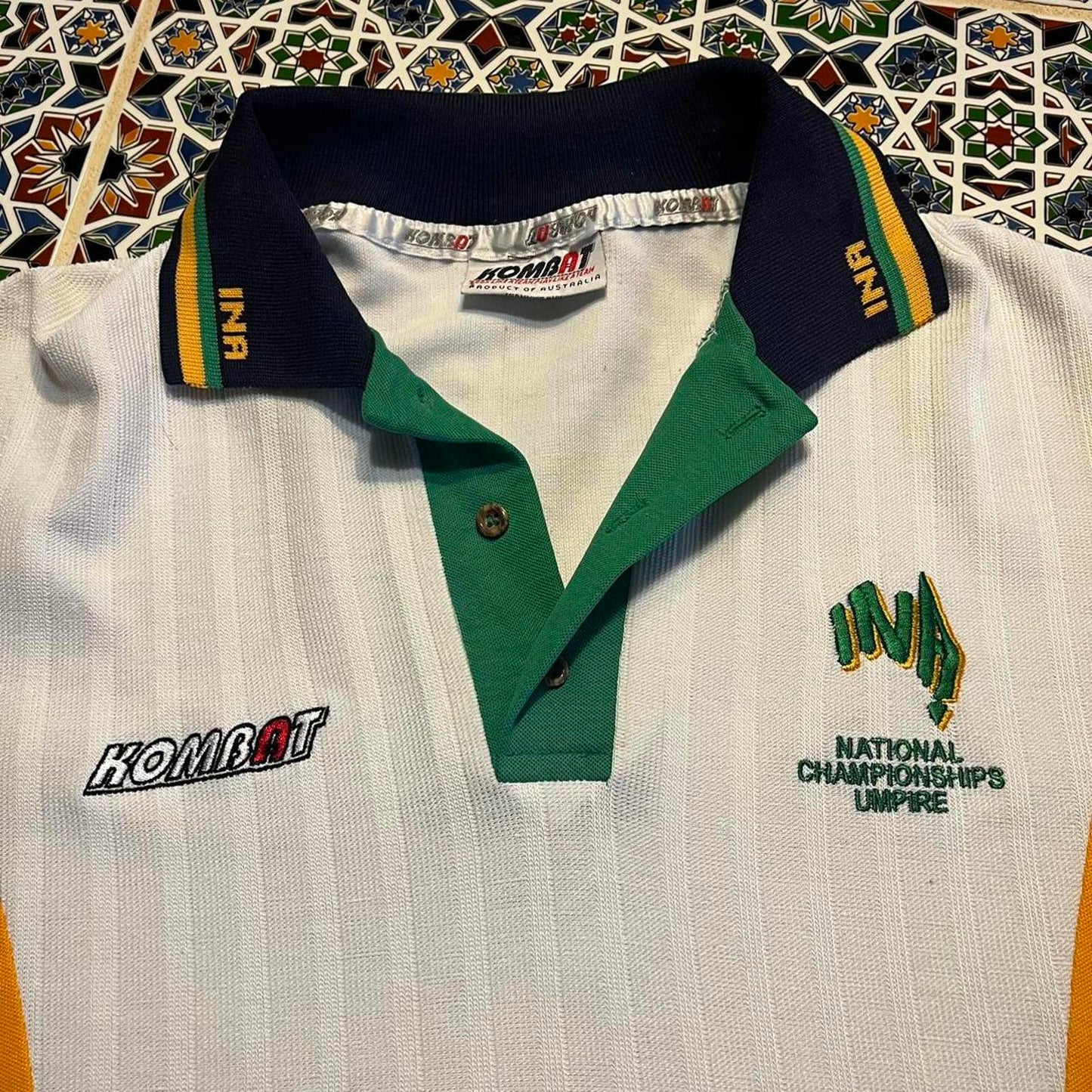 Vintage ina national champions umpire Kombat polo