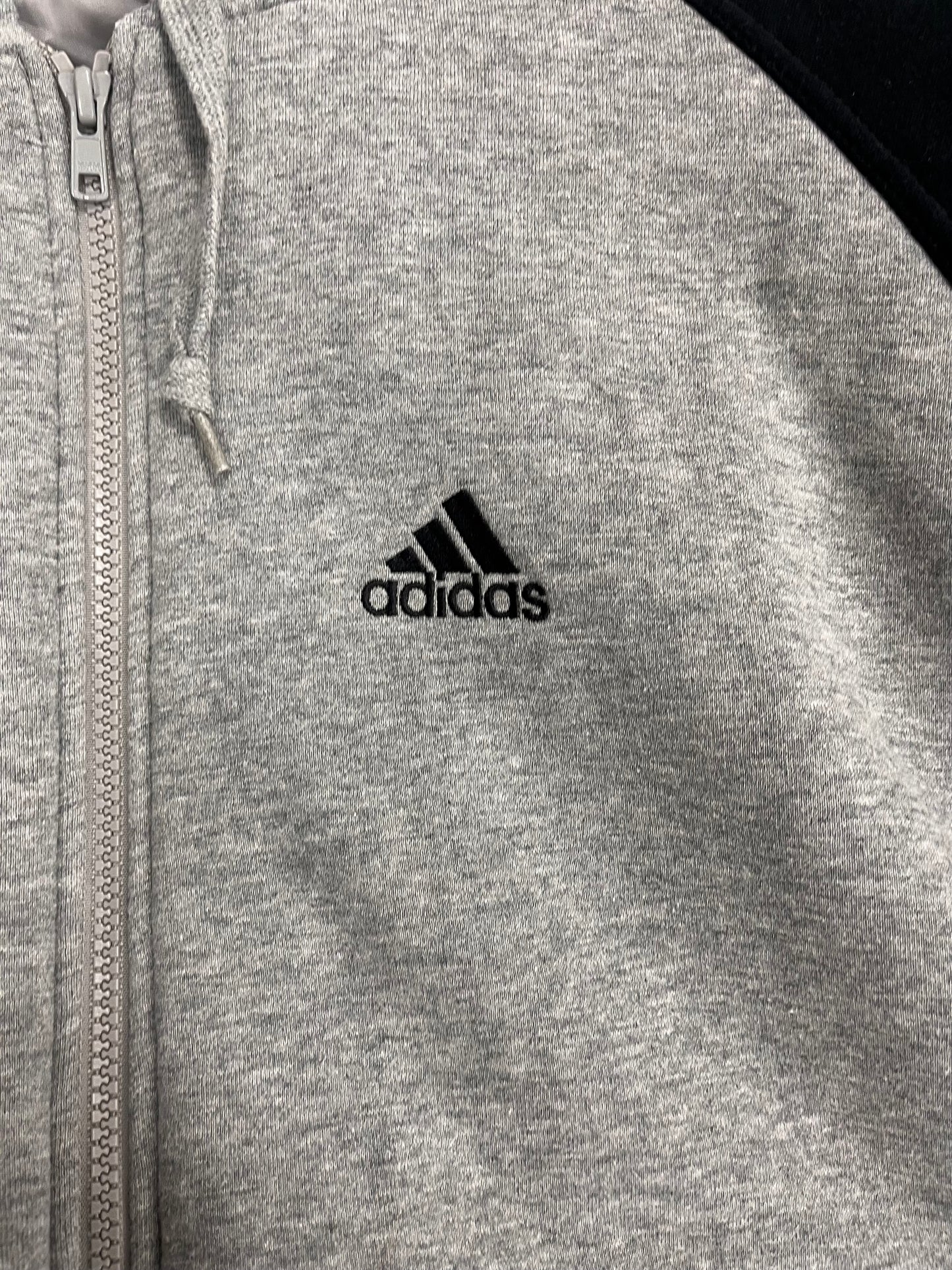 XL adidas bomber jacket hoodie