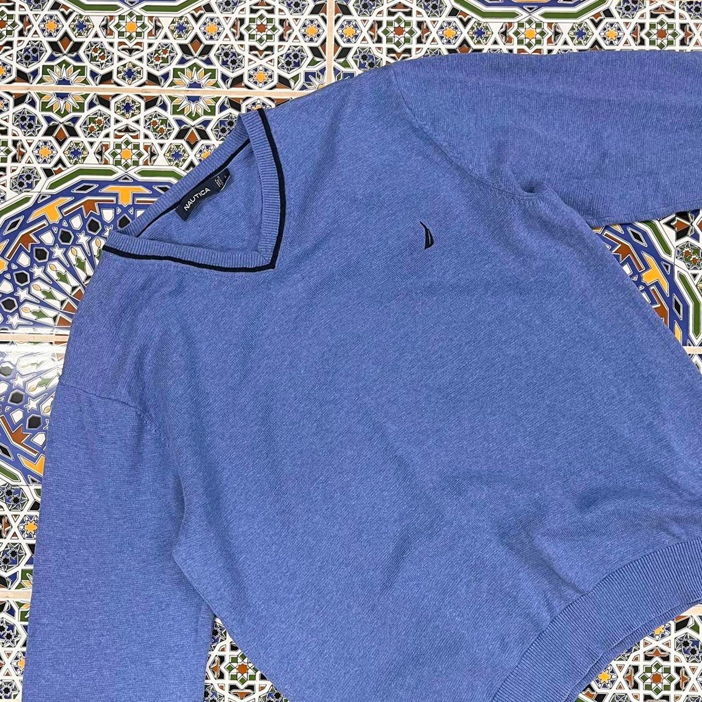 nautica cardigan sweatshirt