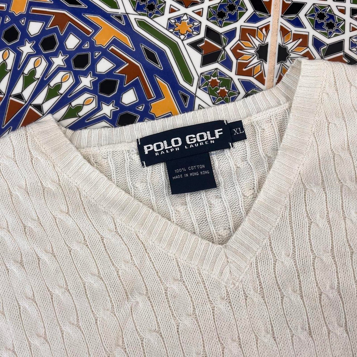 1999 Ryder cup Ralph Lauren cardigan vest