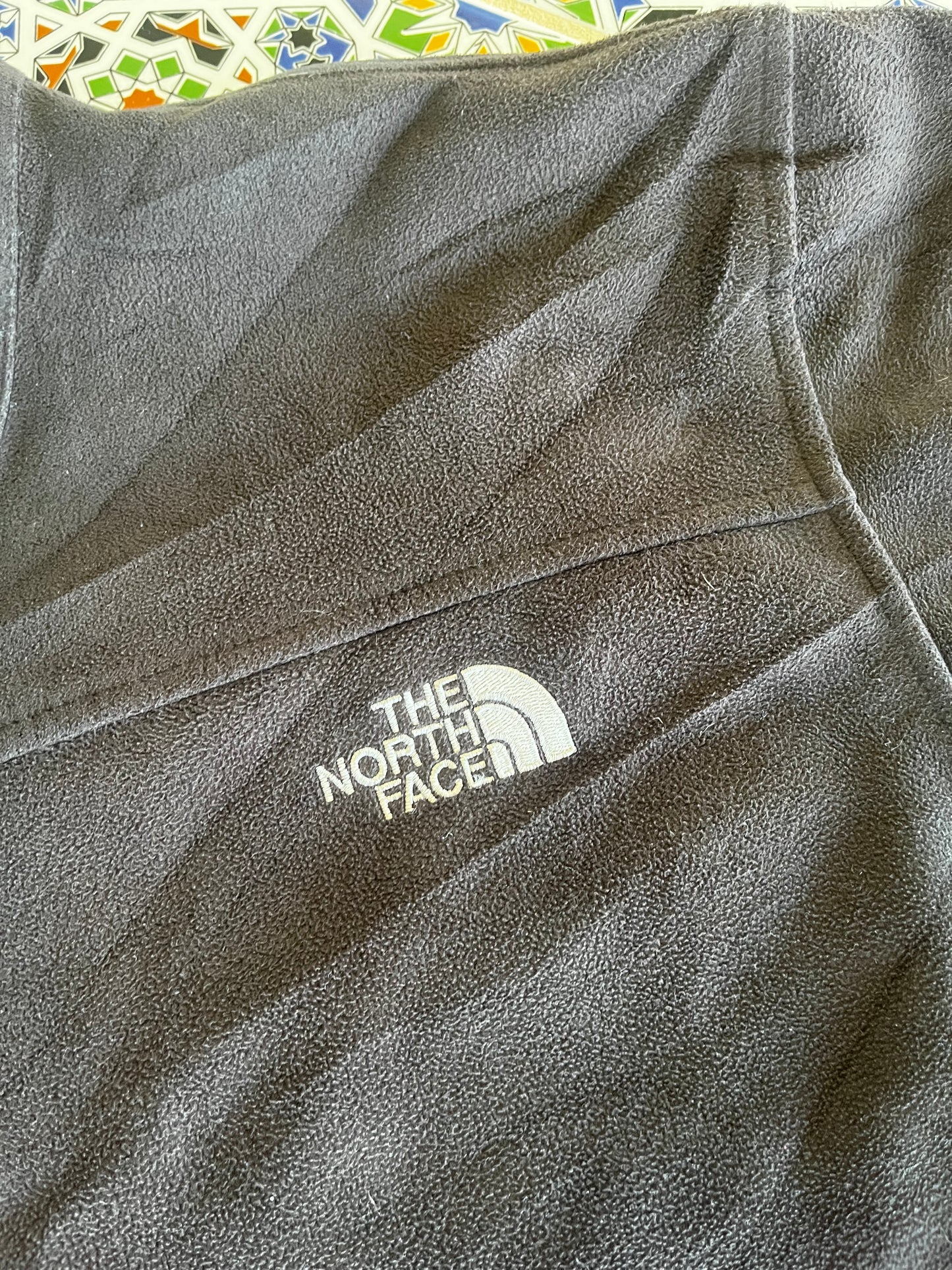 XL the north face zip up fleece