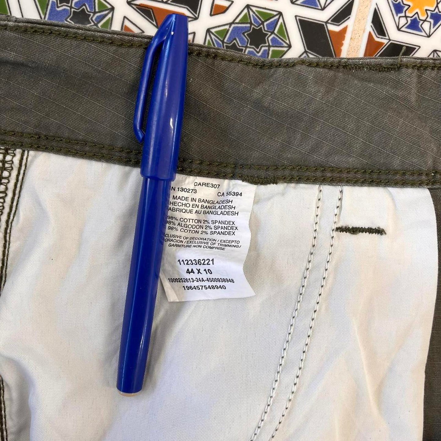wrangler cargo shorts