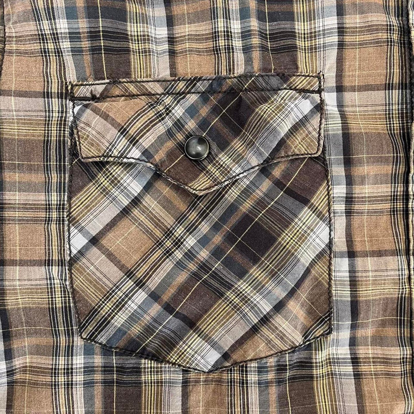 calvin klein jeans short sleeved button up shirt