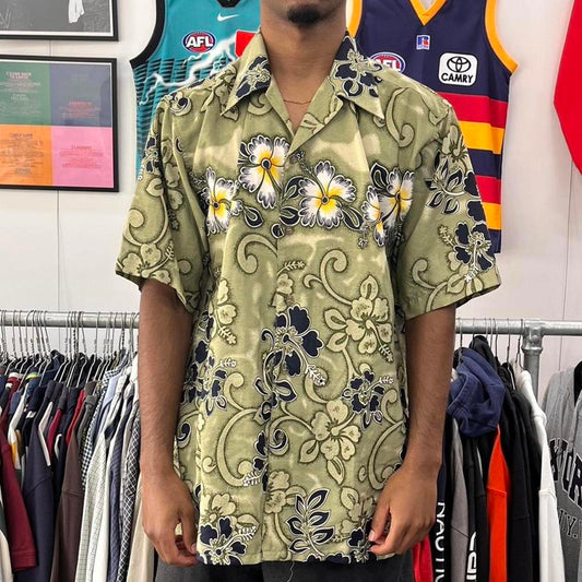 turbine short sleeved button up shirt