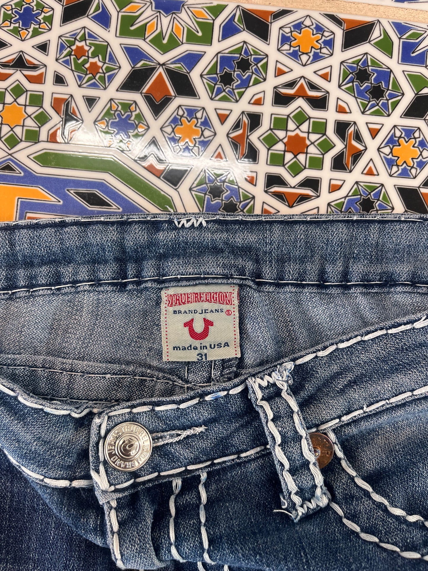 31” women’s true religion jeans