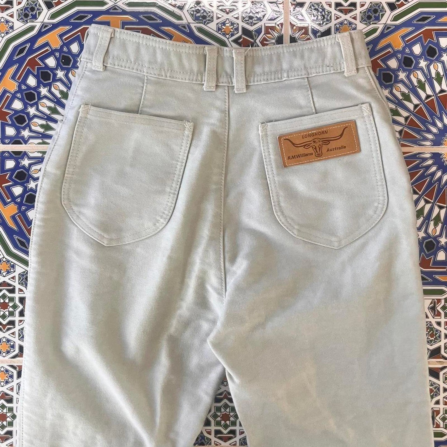 vintage RM Williams long horn pants
