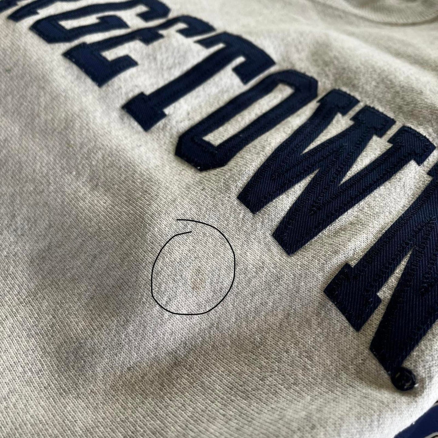 Vintage Champion George Town college sweatshirt