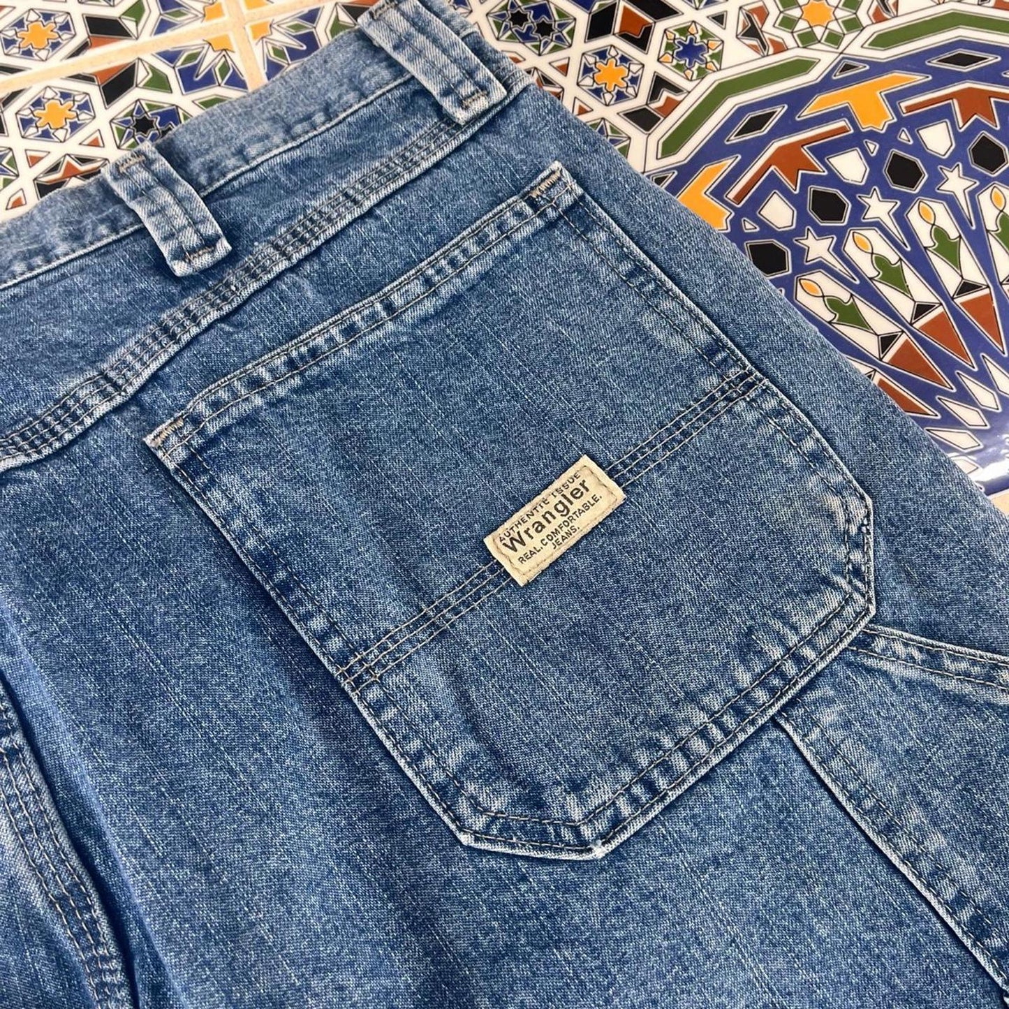 Wrangler denim carpenter shorts