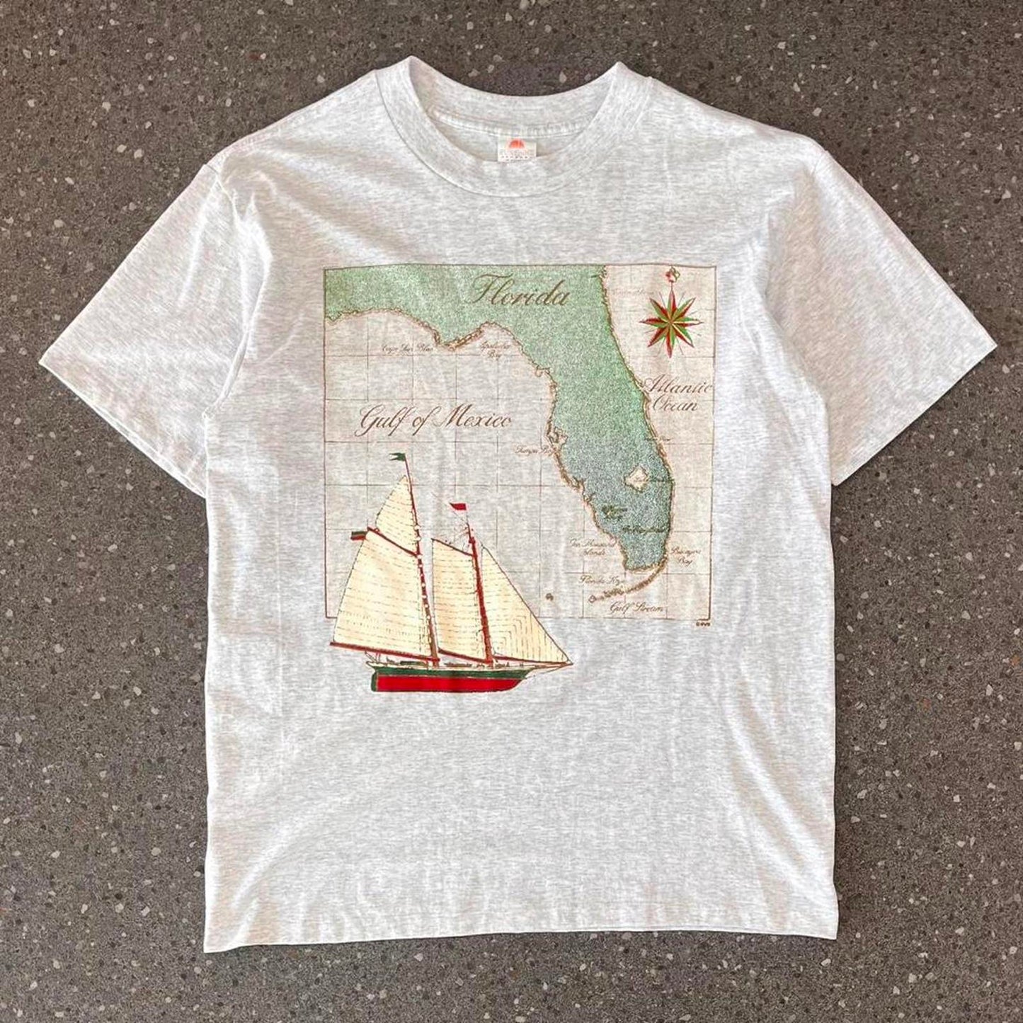 vintage golf of Mexico, Florida tourist tee