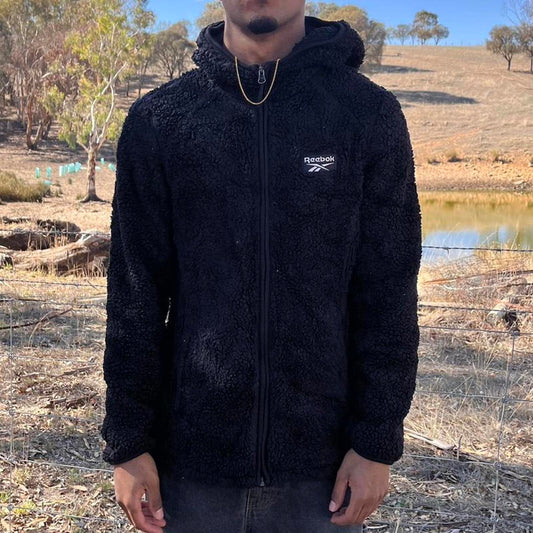 reebok fleece hoodie