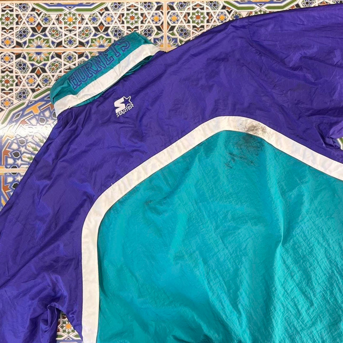 starter charlotte hornets jacket