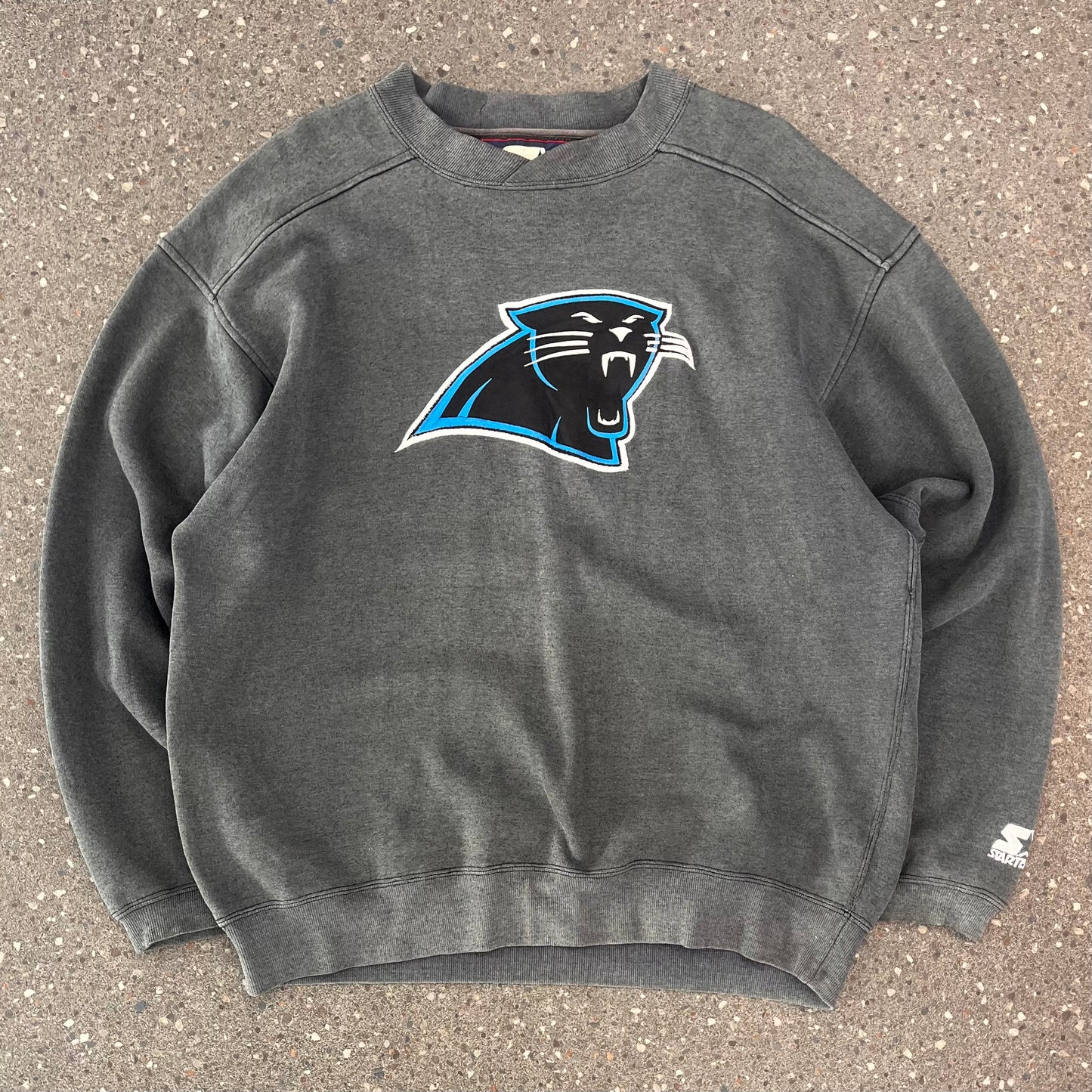 L starter Carolina panthers sweatshirt