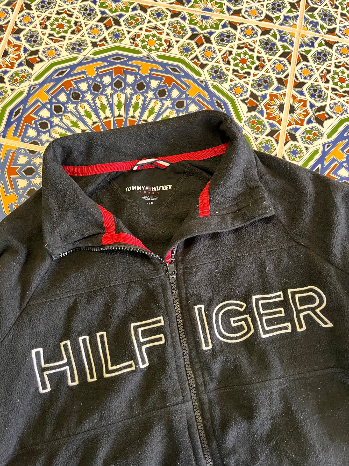 L Tommy Hilfiger fleece jacket