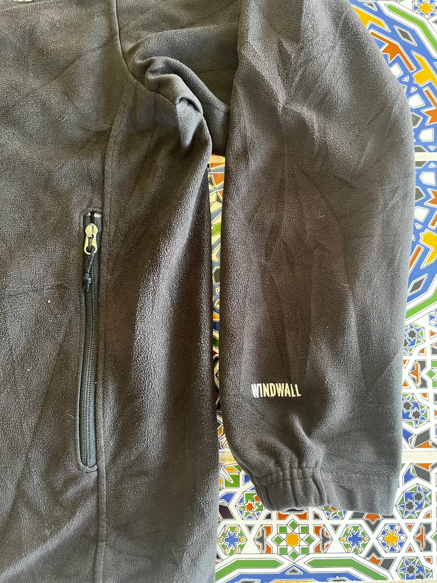 XL the north face zip up fleece