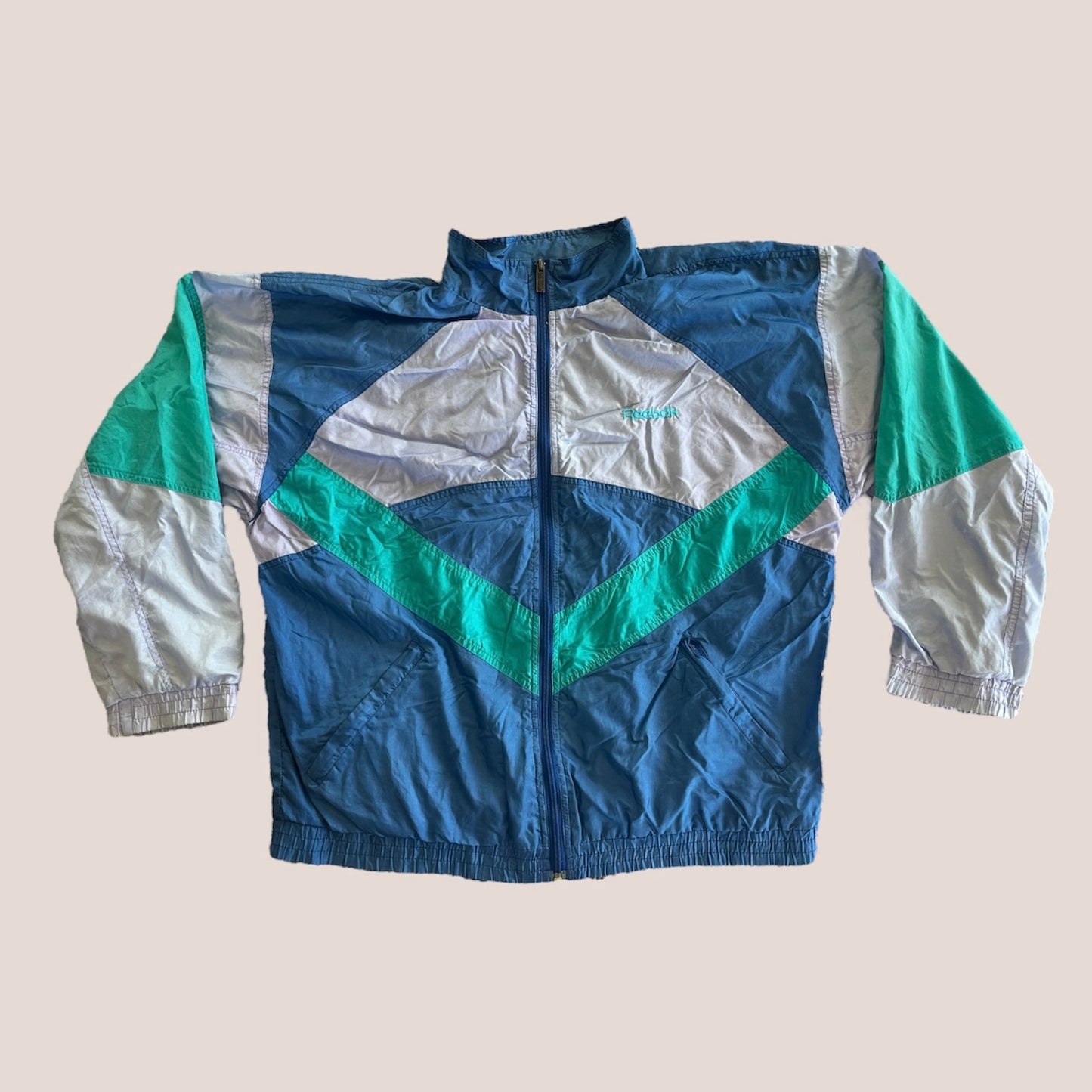 L Vintage Reebok windbreaker