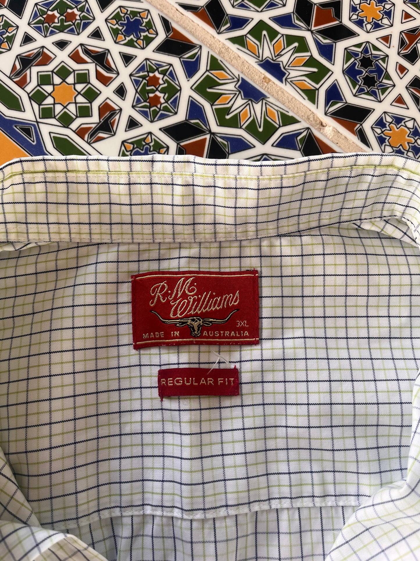 3XL RM Williams button up shirt