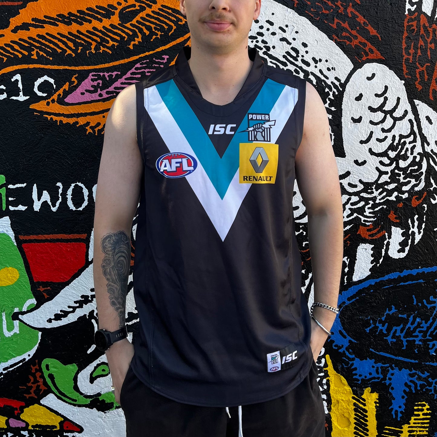 XL 2014-15 Port Adelaide ISC jersey