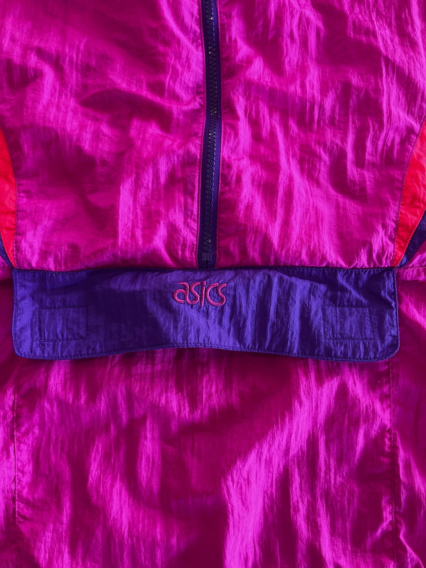 S Vintage ASICS windbreaker