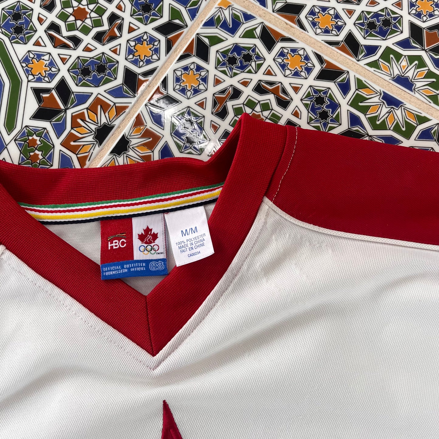 M 06 Canada Winter Olympics ice hockey jersey