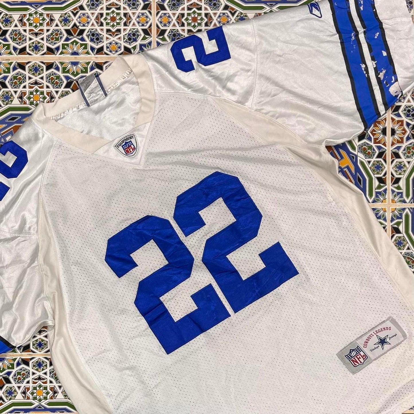 Vintage Reebok Emmitt smith Dallas cowboys legends jersey