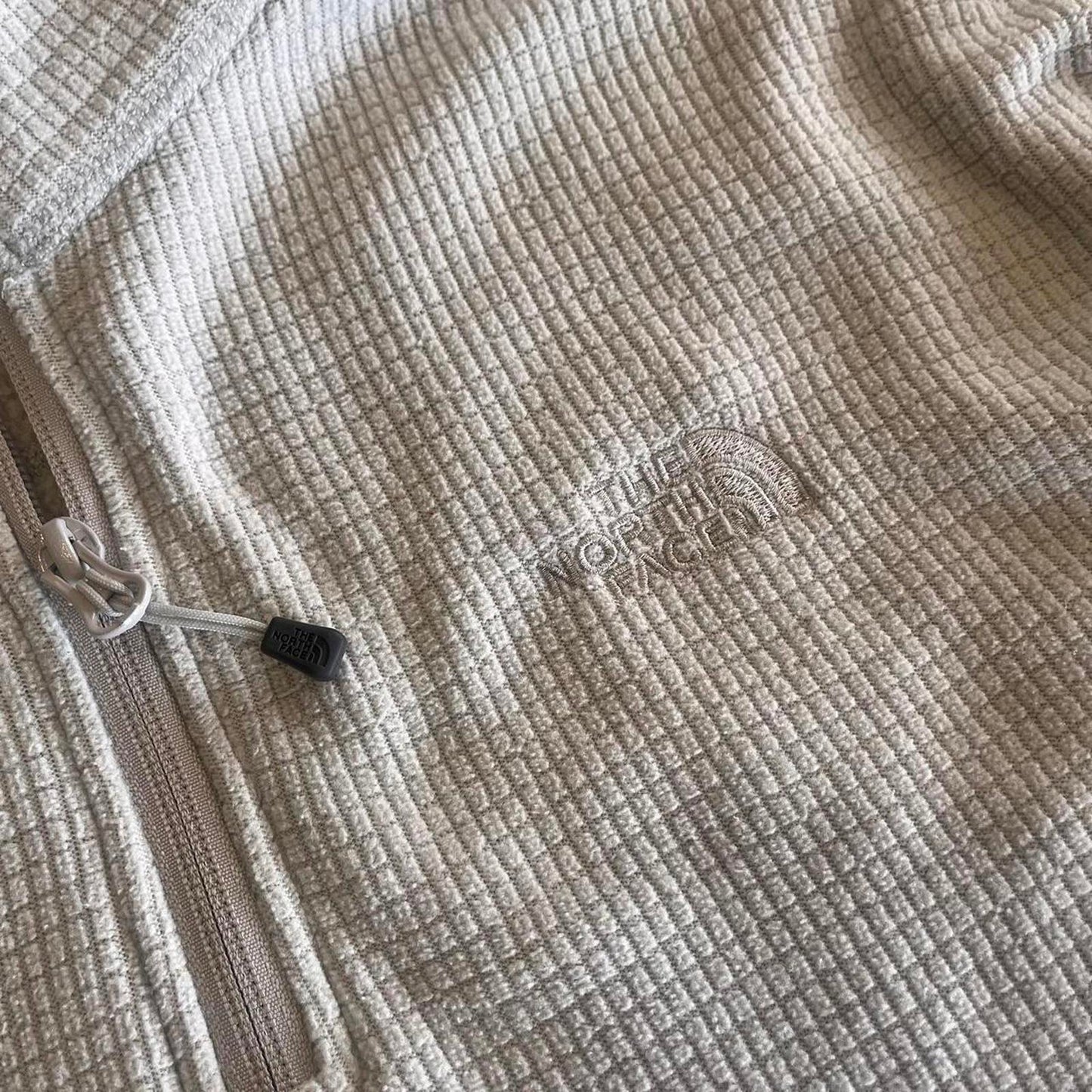 the north face fleece 1/4 zip up jumper