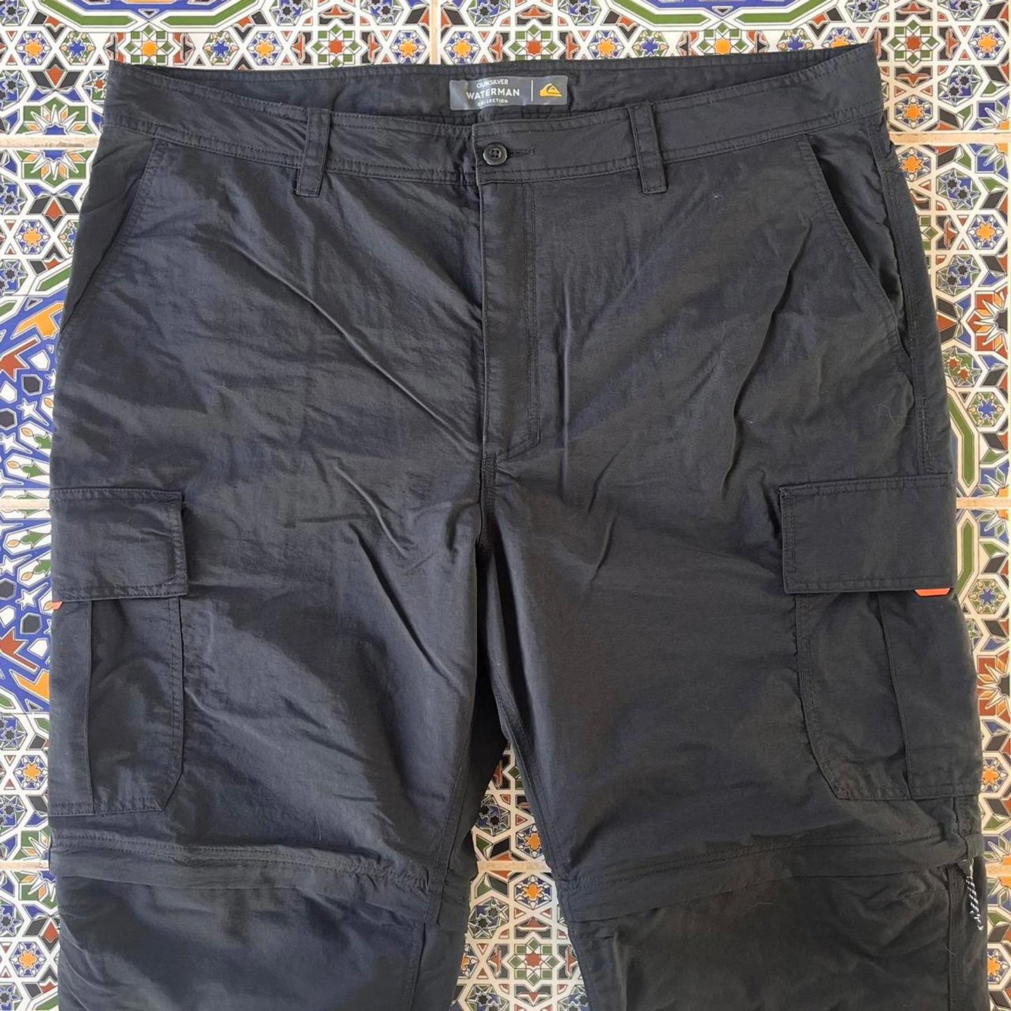 quiksilver waterman zip off hiking pants