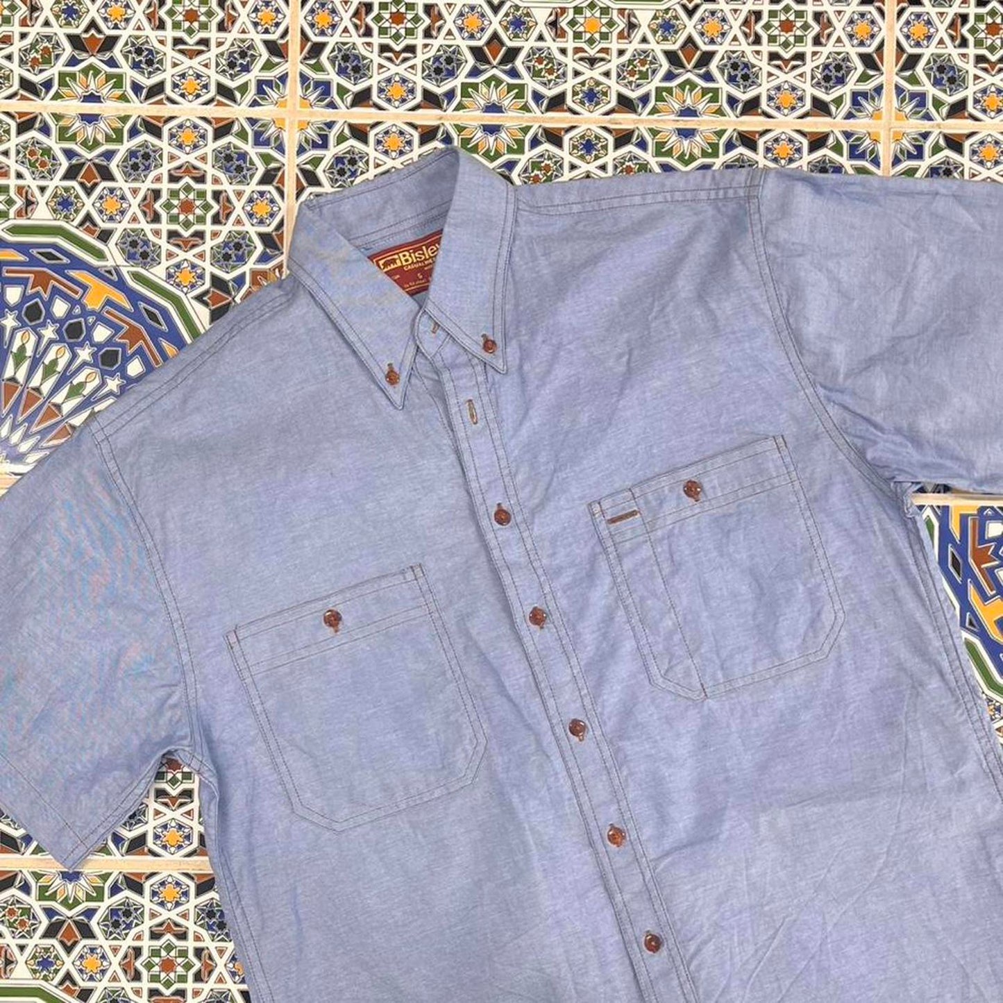 Bisley short sleeve button up