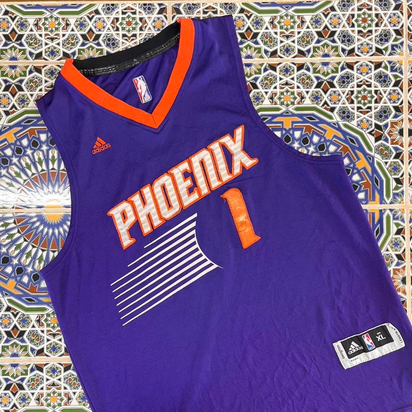 2015-17 adidas devin booker phoenix suns jersey