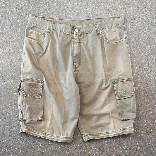 Think cargo shorts