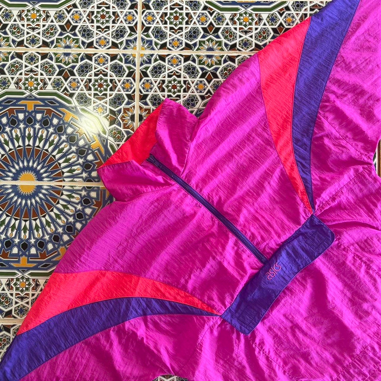 Women's Vintage ASICS windbreaker