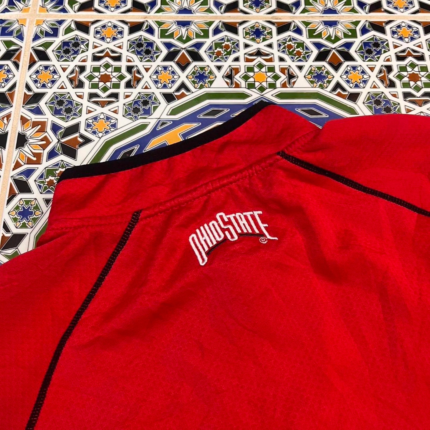 ohio state quarter zip jumper