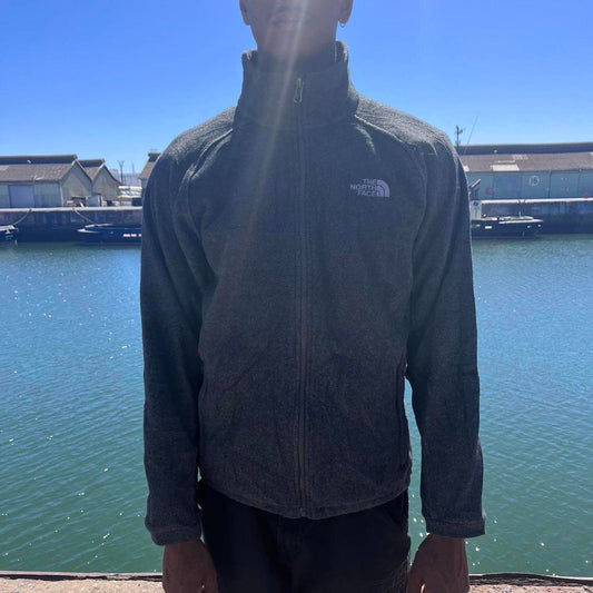 the north face fleece sweater jacket