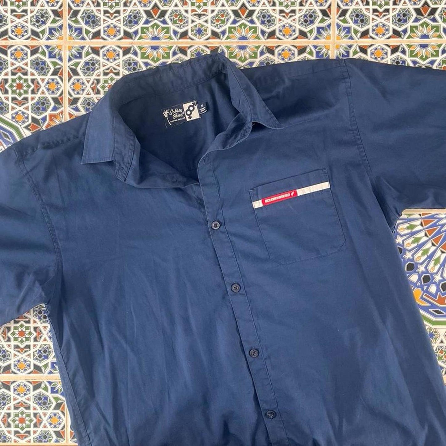 Golden breed button up shirt