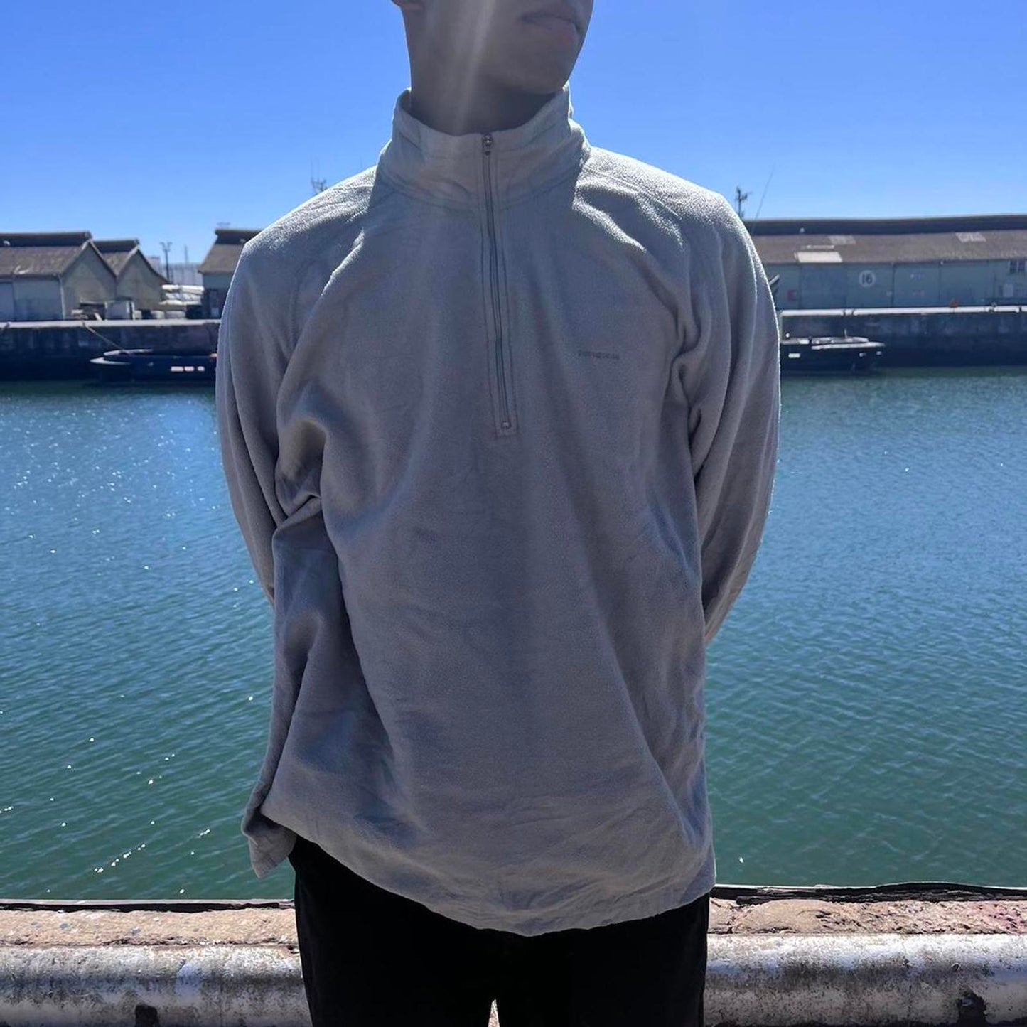 patagonia fleece 1/4 zip jumper