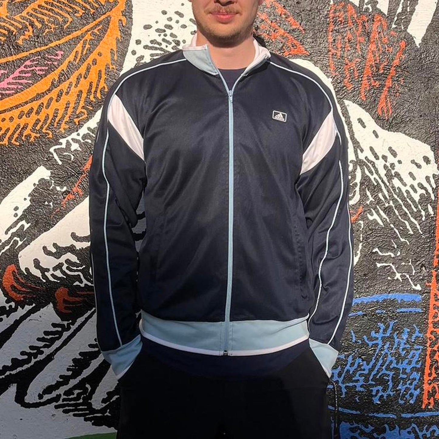 y2k adidas jacket