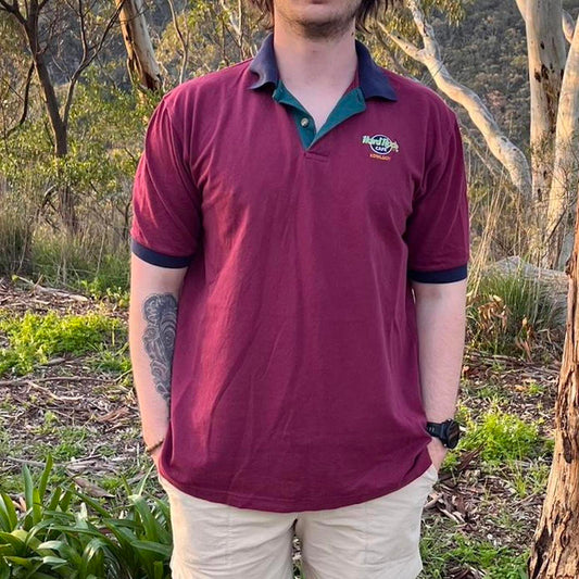 hand rock polo shirt