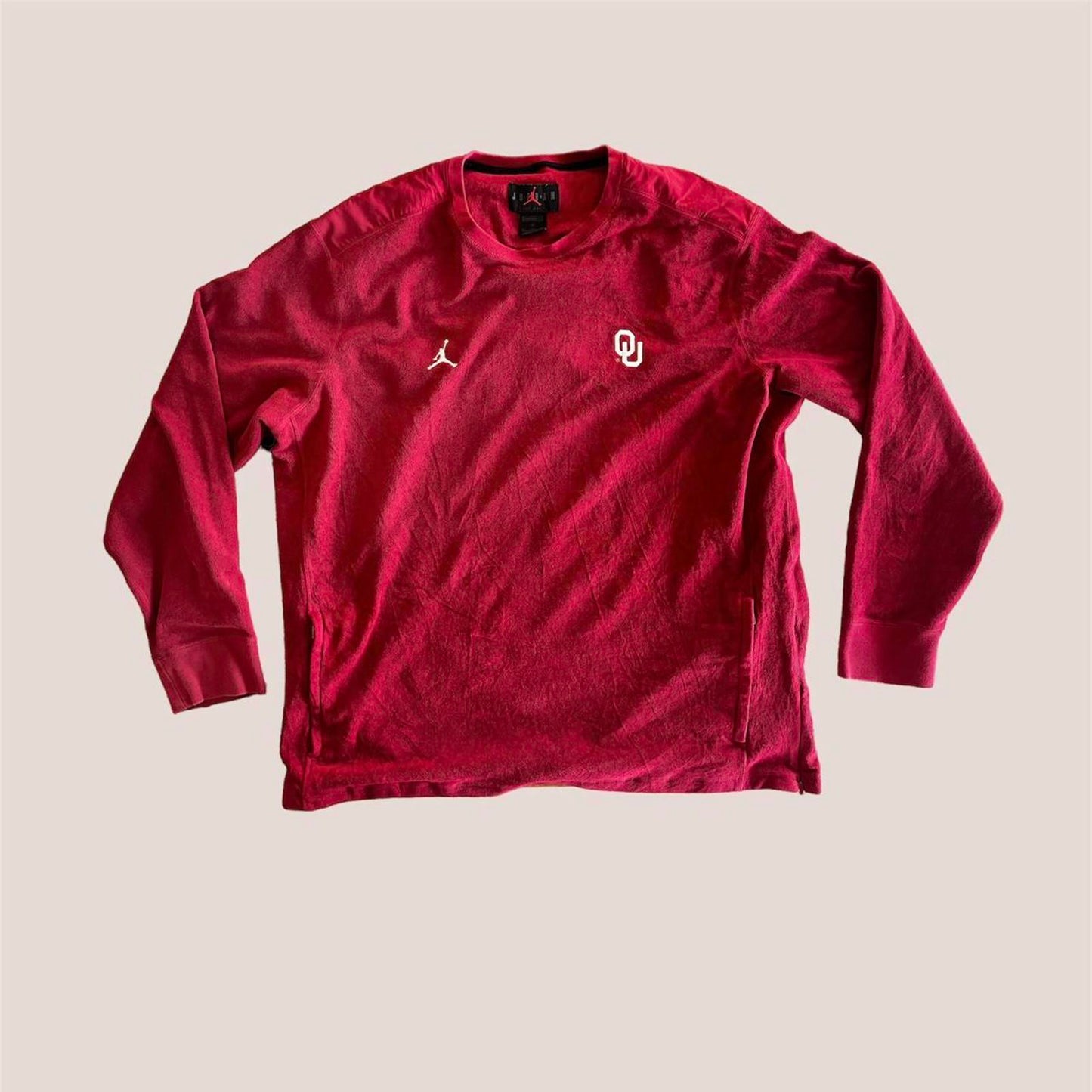 vintage Jordan x university of Oklahoma fleece sweatshirt