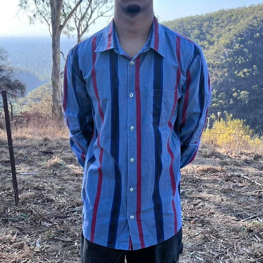 stussy button up shirt