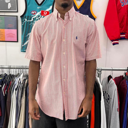 Ralph Lauren short sleeved button up shirt