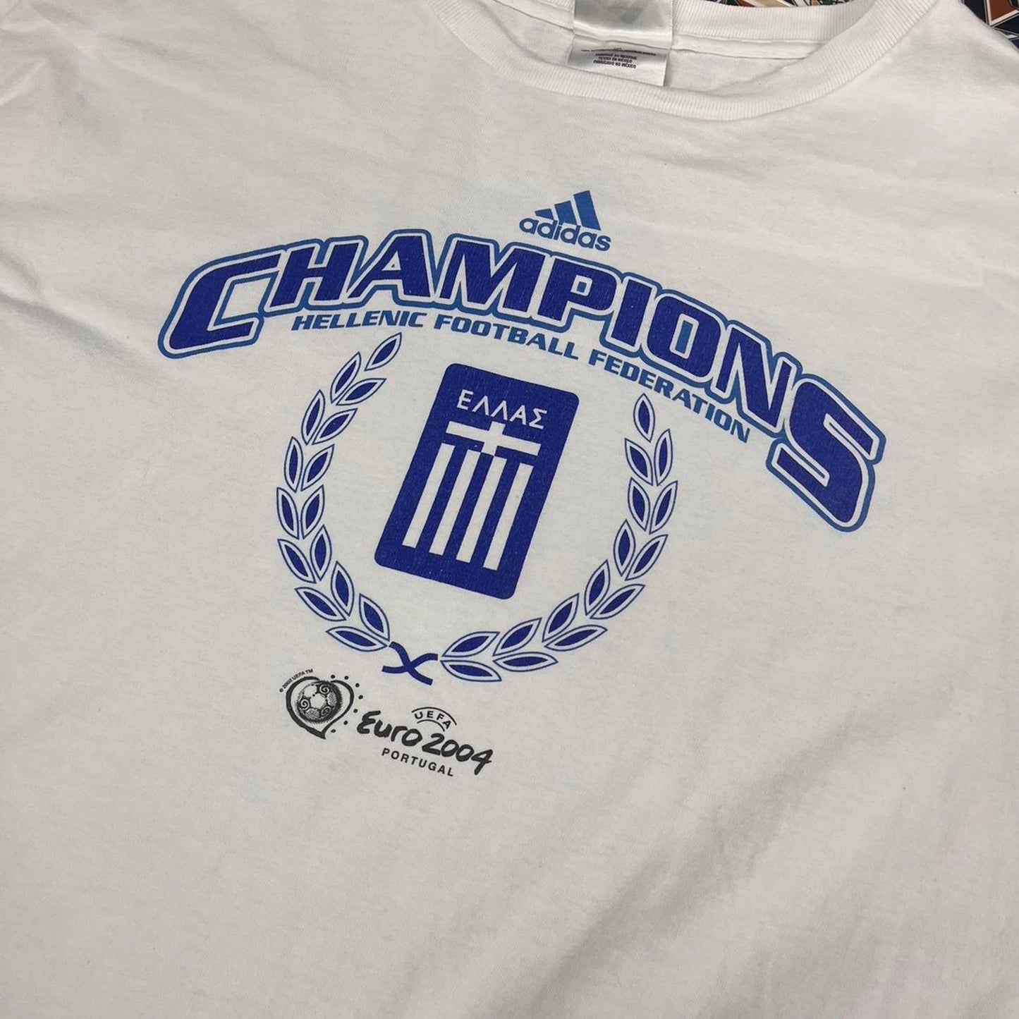 Adidas Greece Champions tshirt