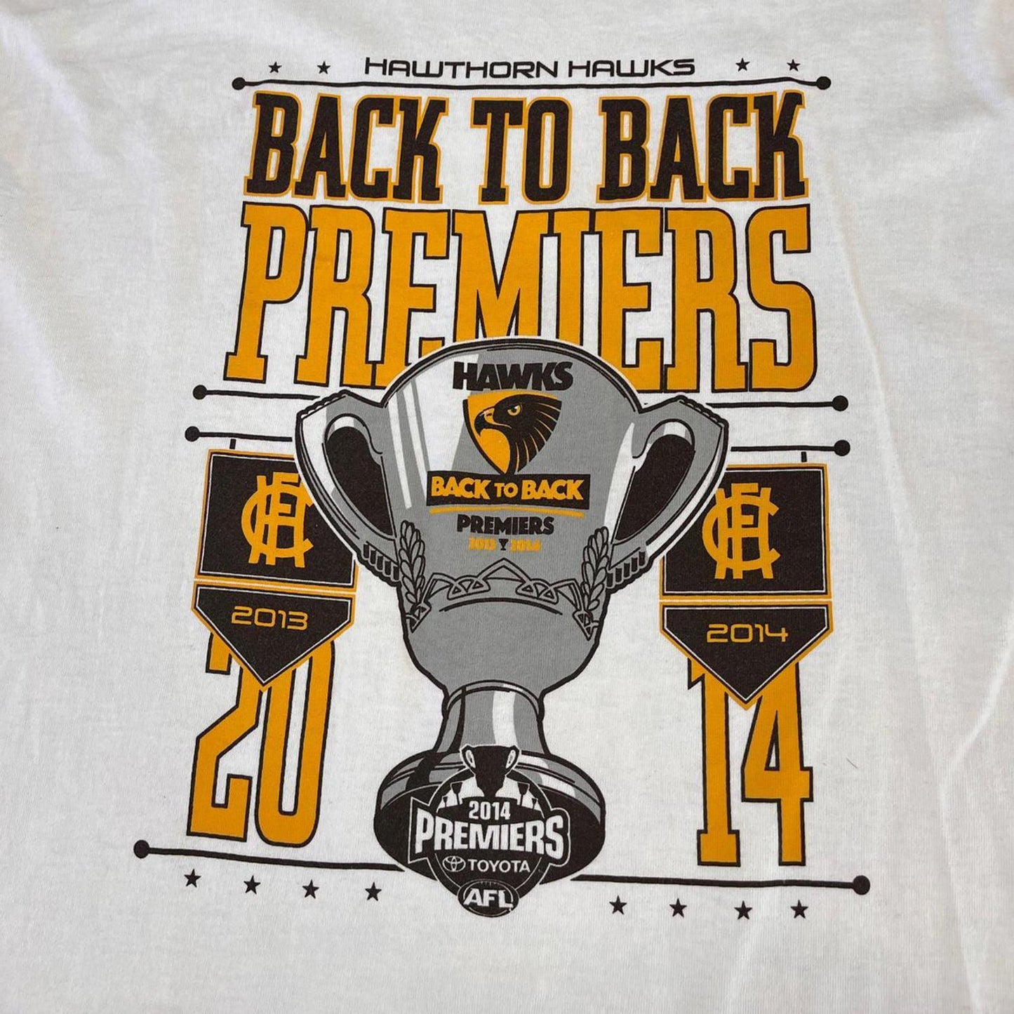 2014 hawthorn premiership tshirt
