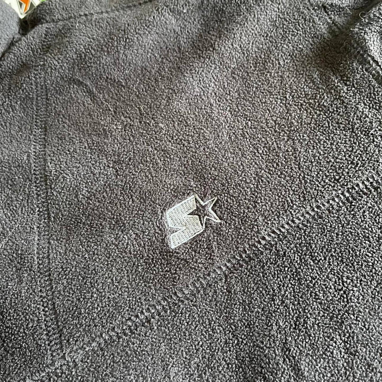 starter fleece sweater jacket