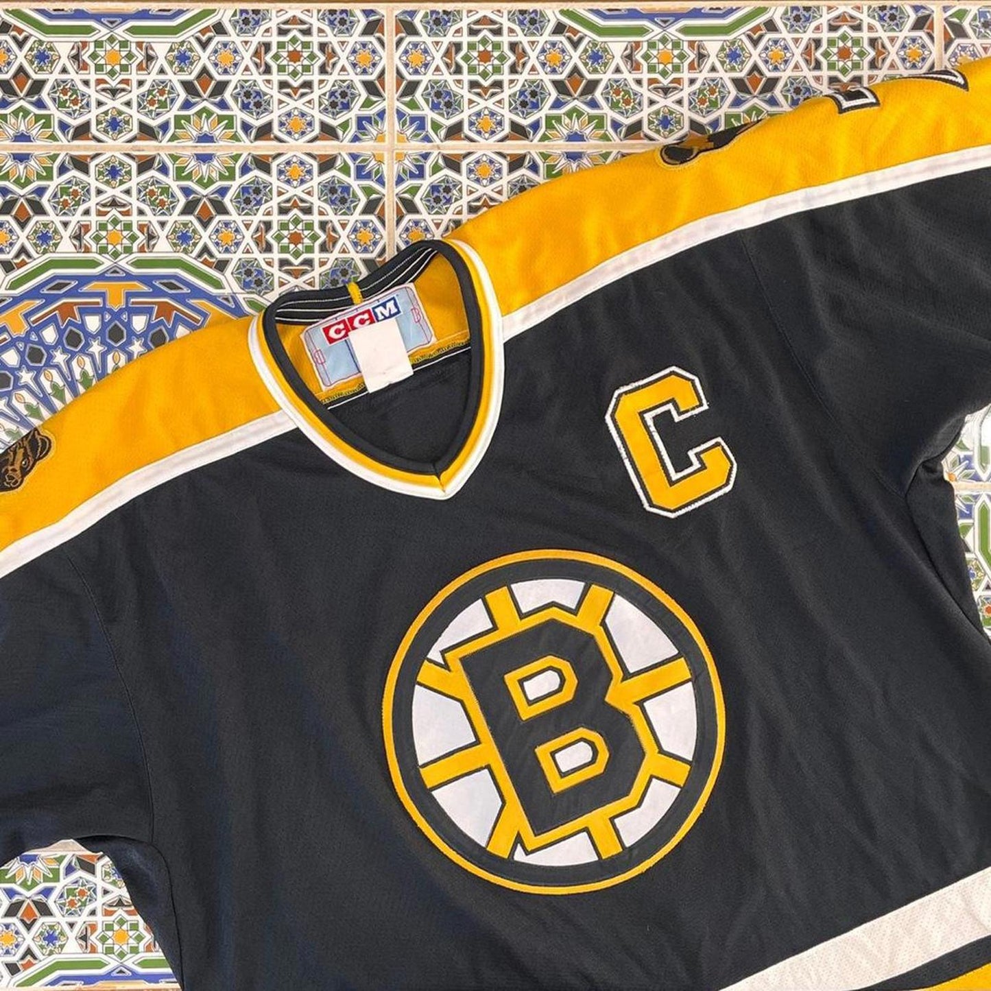 CCM boston bruins jersey