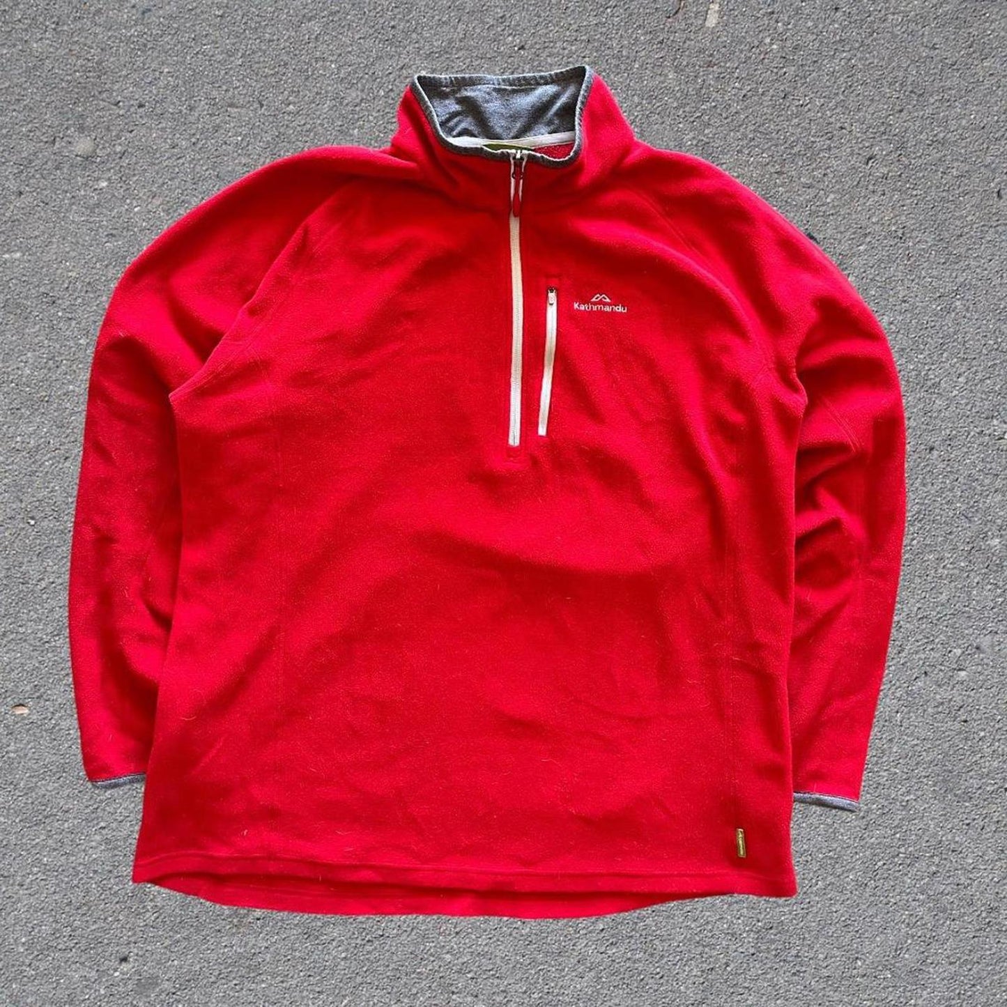 kathmandu fleece 1/4 zip jumper