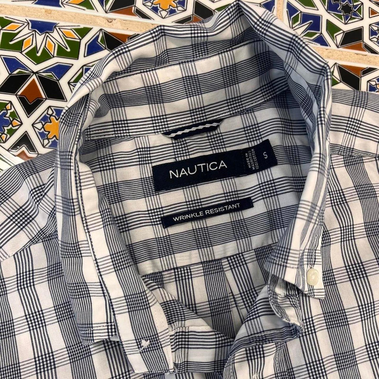 nautica button up shirt